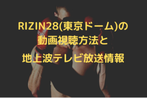 RIZIN28 douga TV